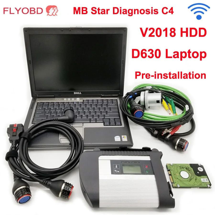 MB Star SD Connect C4 с ноутбуком D630 и новейшим программным обеспечением 2019 05 Dignosis