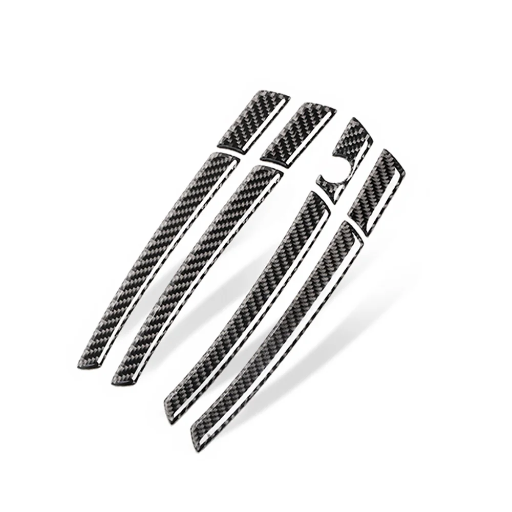 Автомобильный Стайлинг внешние карбоновые дверные Фотообои наклейки прокладки