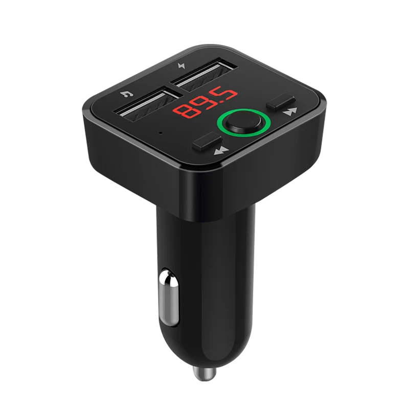 Горячая 5 0 автомобильное зарядное устройство FM передатчик Aux модулятор Bluetooth
