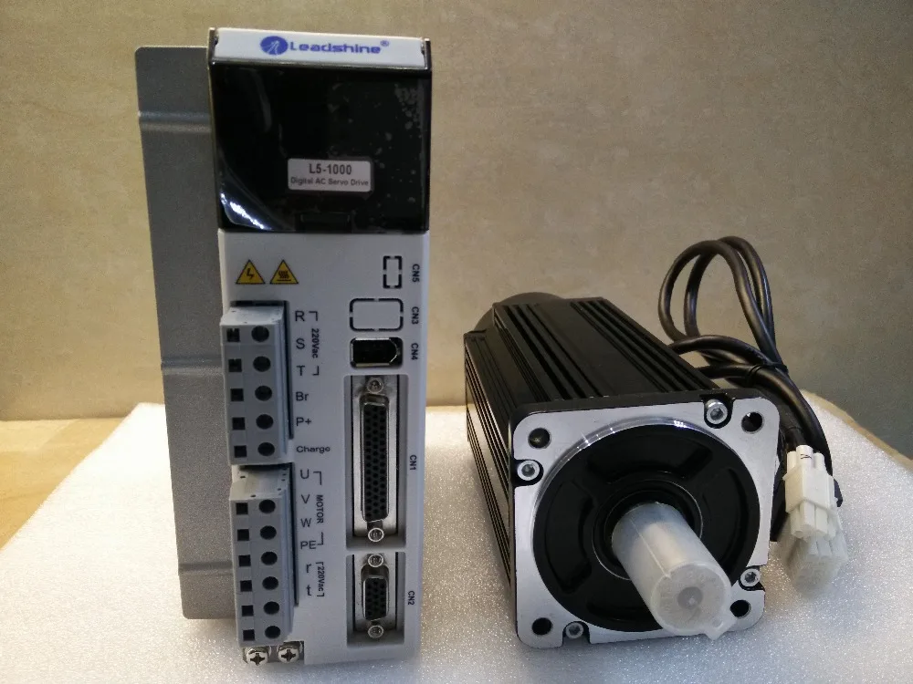 2015 низкая стоимость 1000 Вт Leadshine AC Серводвигатель L5-1000 и мотор ACM8010M2H-51-B |