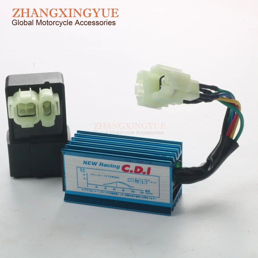 Скутер AC CDI блок зажигания для Лэнса Кабо Кали Гавана классический PSH Soho 50cc 4