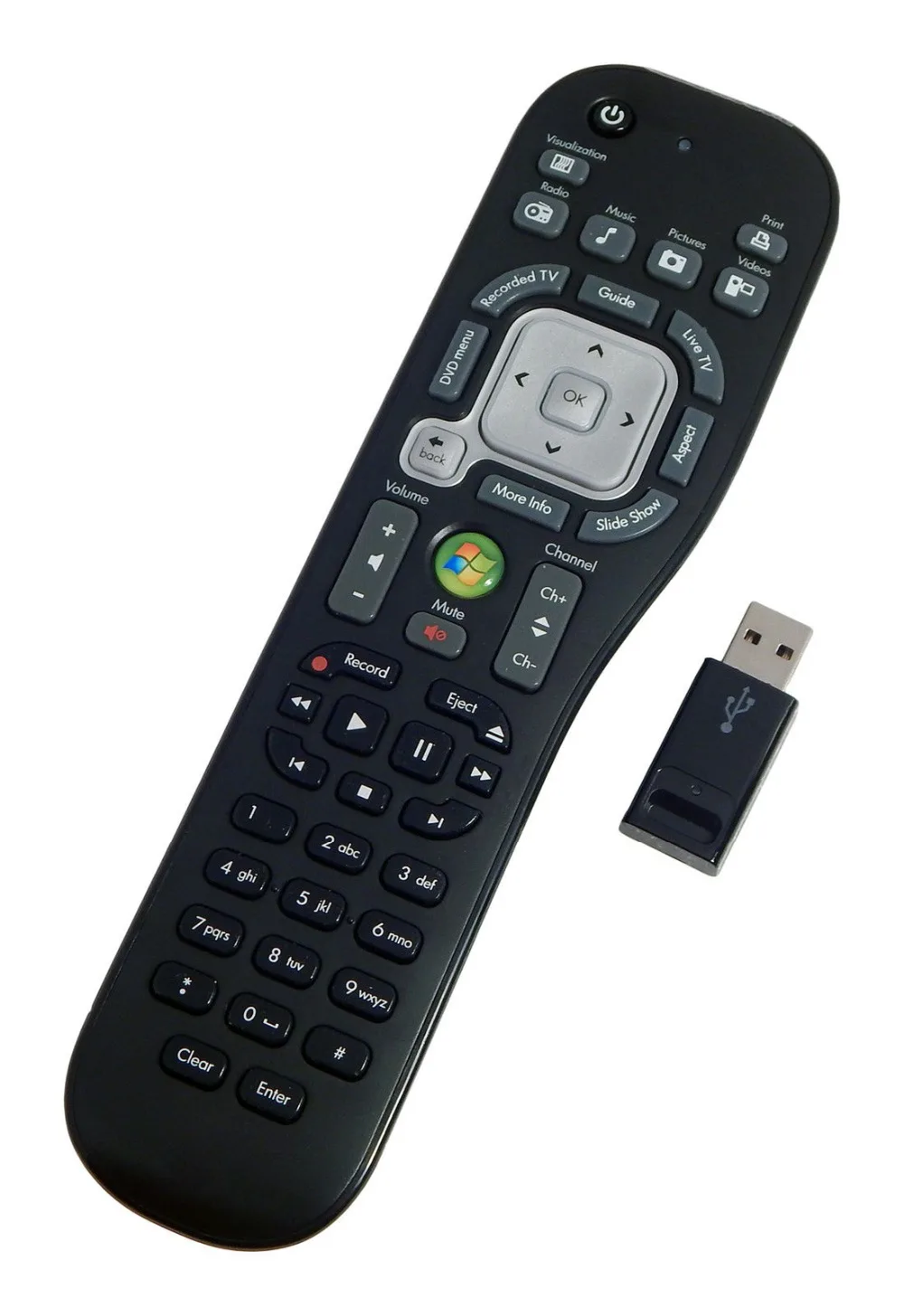 Мультимедийный пульт дистанционного управления для HP TSGH-2401 и TouchSmart Tsgh-2401 RF MCE |