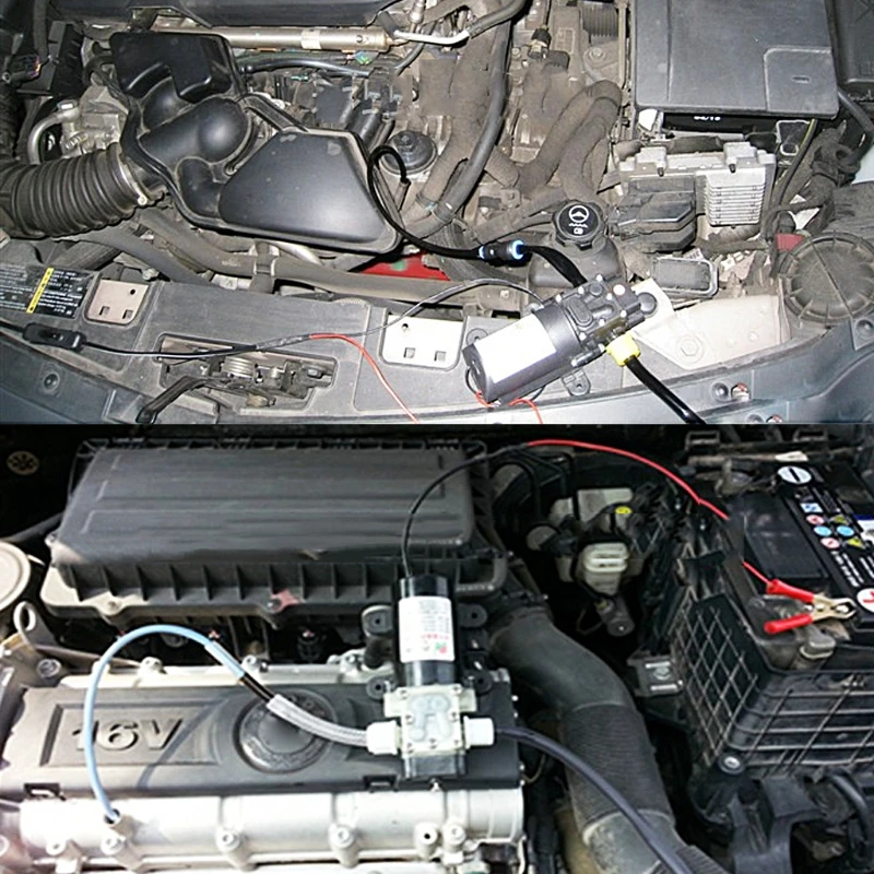 12V светодиодные полосы освещения мощностью 45 Вт автомобиль электрический масло дизельное топливо Extractor топливоперекачивающий насос W/Crocodie клип