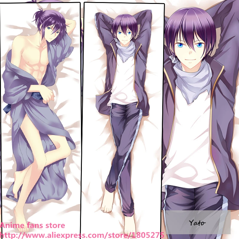 

Крутая японская аниме Noragami Muscle Man Yato BL Мужская искусственная Обложка декоративная обнимающая искусственная кожа