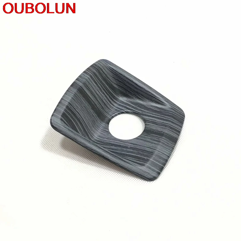 OUBOLUN ABS деревянная краска черные аксессуары для интерьера Toyota RAV4 2016 2017 2018 передняя