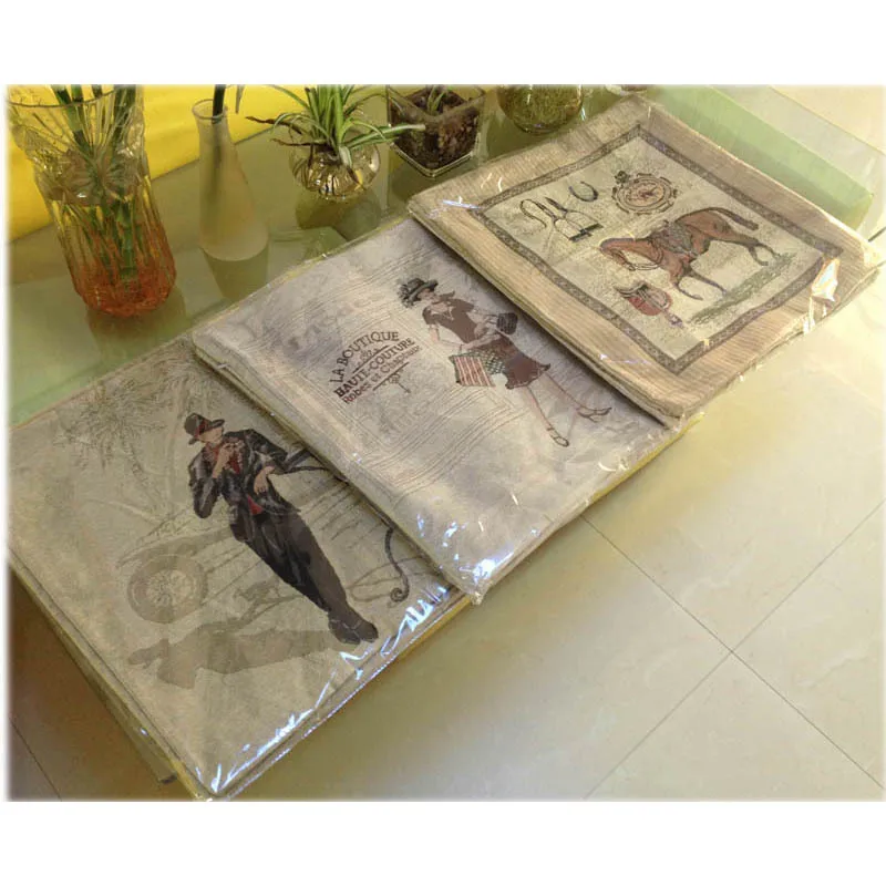 Декоративная подушка с лошадью чехол для мужчин и женщин Capa de Dlmofada Cojin диван