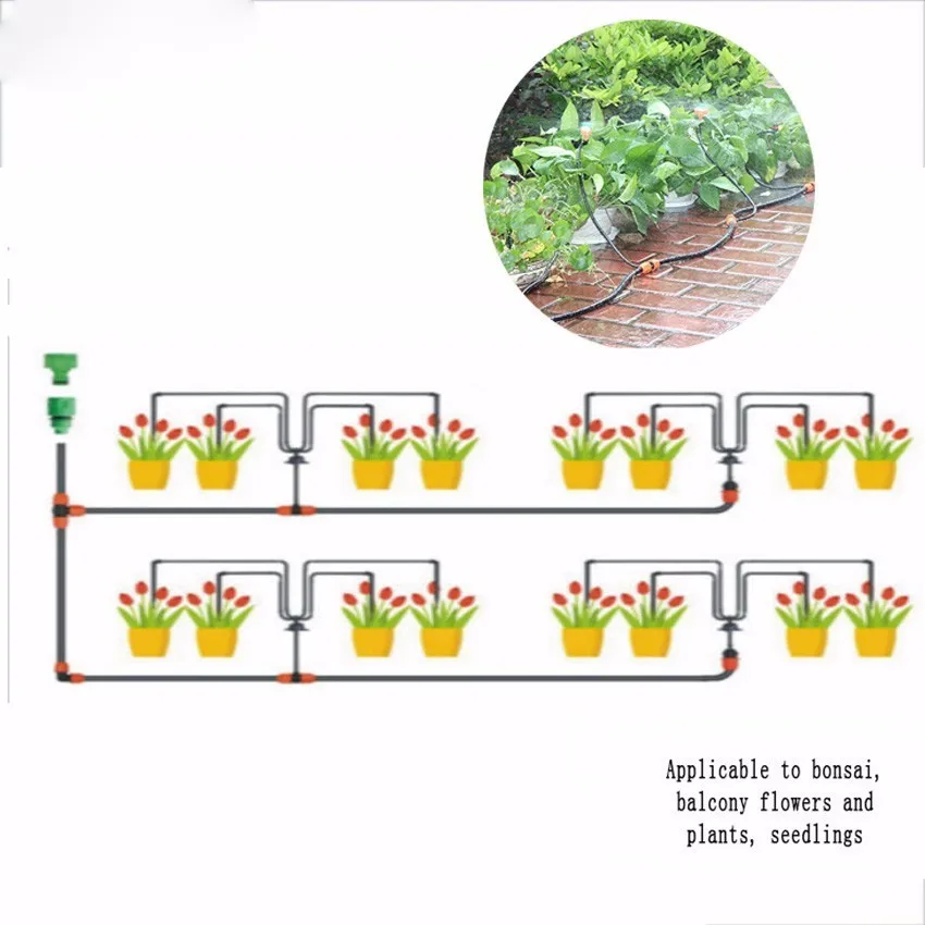 

10 Pcs/lot Hose Quick Connectors Garden Water Quick Coupling 9/12 Inch Garden Pipe Connectors Home Watering Tubing Fitting