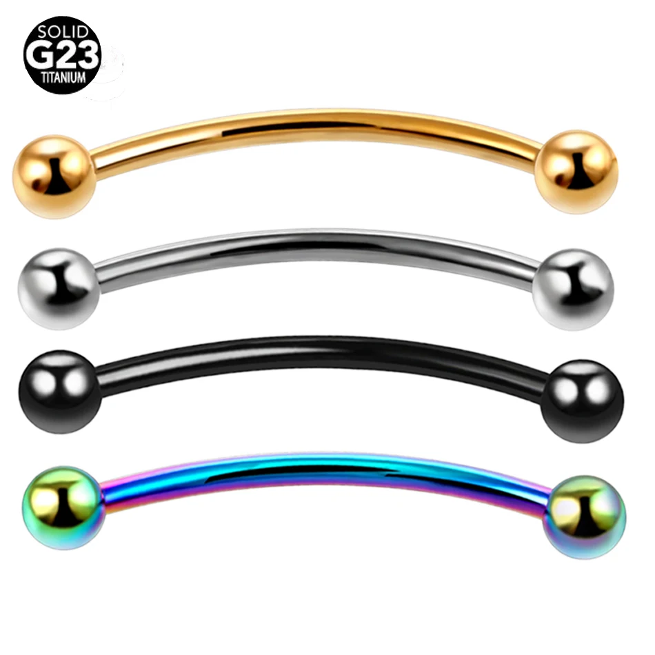 Пирсинг для языка 50 шт|tongue piercing|curved barbellssnake eye tongue piercings |