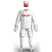 ealer free shipping cheap high quality white ice hockey practice jersey s in stock usa any name any number