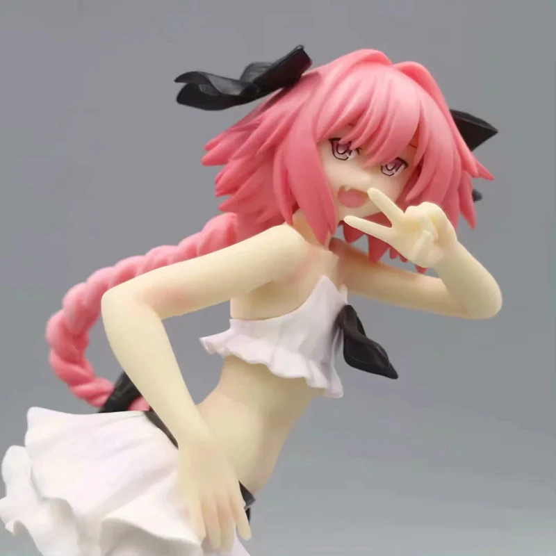 Аниме Фигурка Fate Grand Order Saber Rider слуга Astolfo купальник Ver. Сексуальная окрашенная ПВХ