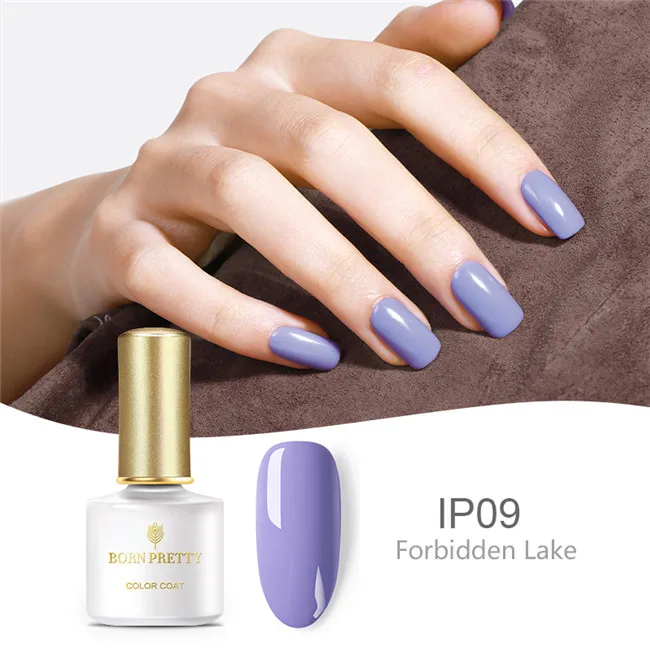 Серия BORN PRETTY Iris фиолетовый УФ-Гель-лак 6 мл чистый цвет ногтей Гель-лак для ногтей отмачиваемый Гель-лак для ногтей - Цвет: Forbidden Lake
