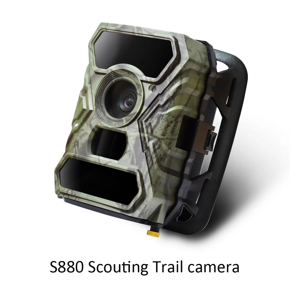 S880 Scouting Trail camera Sport Video Recorder IR detection 12MP photo wild life animals flower observation night visible camer |