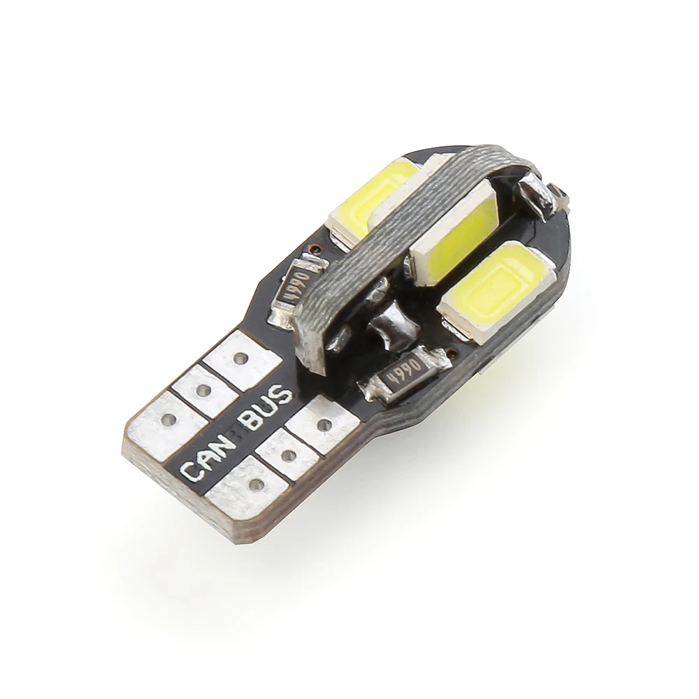 10 светодиодный т. белые Автомобильные светодиодные лампы T10 5730 8SMD 12 В | Автомобили