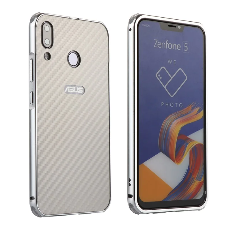 Чехол для Asus Zenfone 5 ZE620KL чехол 5Z ZS620KL из углеродного волокна металлический 2 в 1