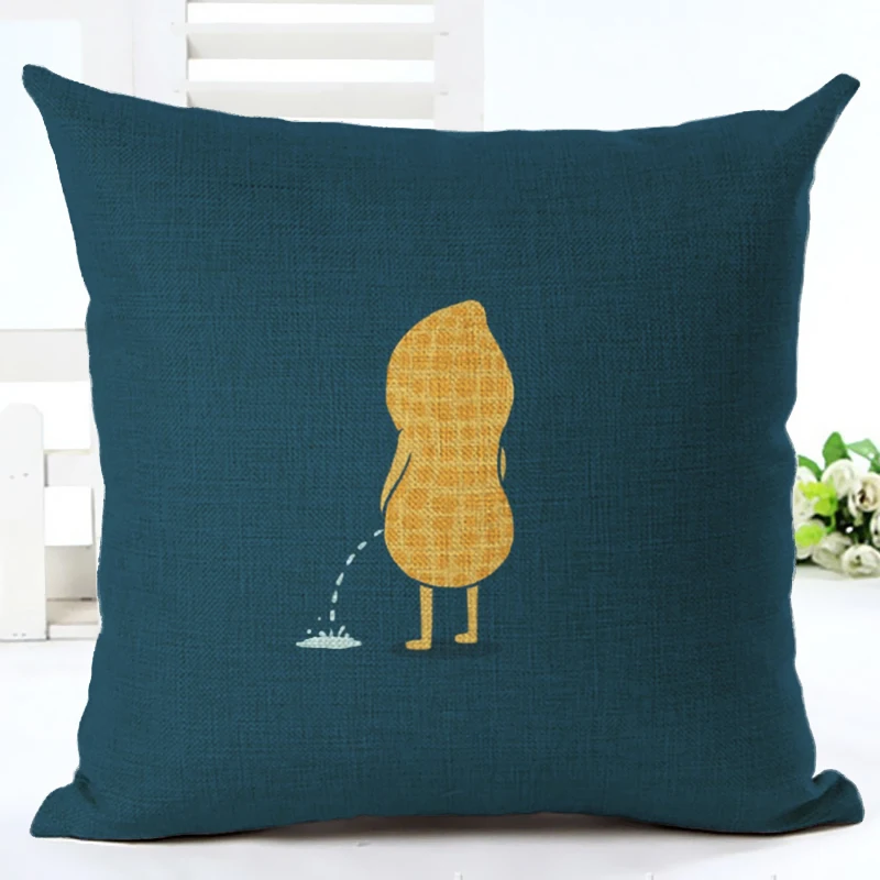 Наволочка с цифровой печатью наволочка изображением мороженого животных