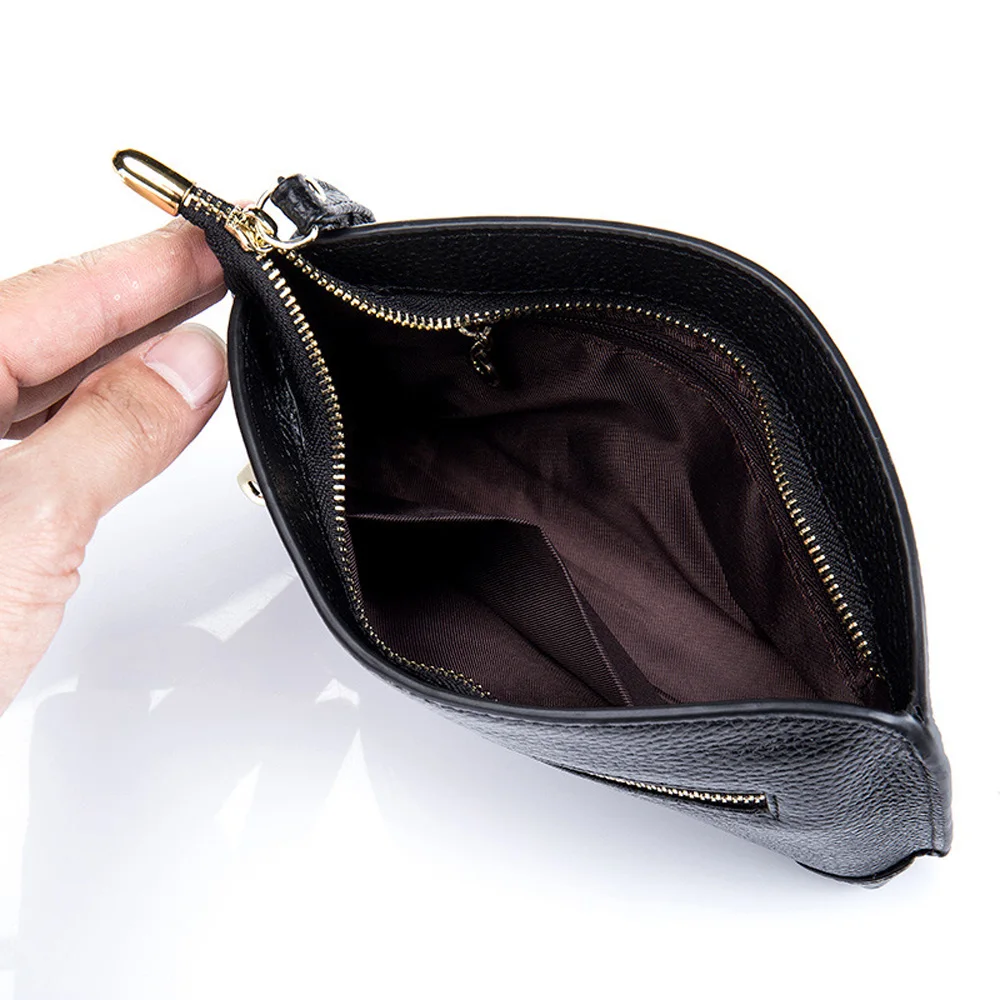 Real Genuine Cow Leather Women Wallets Brand Design High Quality Cell phone Long Lady Purse Clutch Shopping|leather women wallet|brand walletdesigner