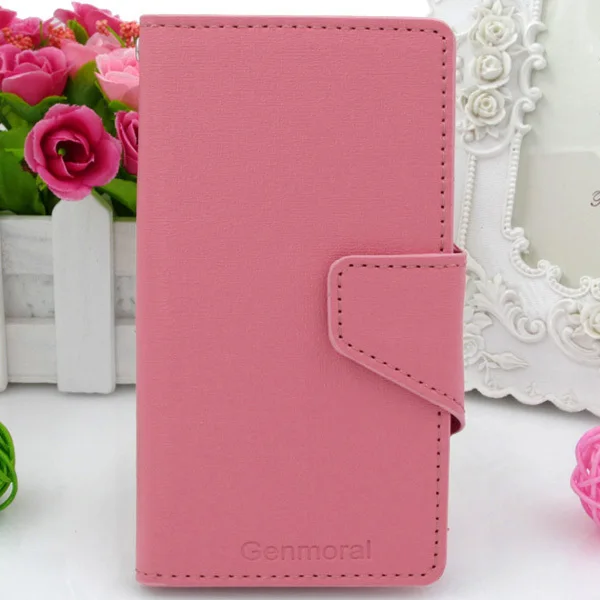 GENMORAL PU Leather Cover Card Holder Slot phone Bag Pouch Skin Shell Case Flip For Blackberry Z30 |