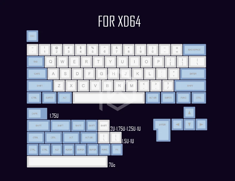 Dsa pbt топ печатные легенды белый свет синий колпачки Лазерная Выгравированная gh60