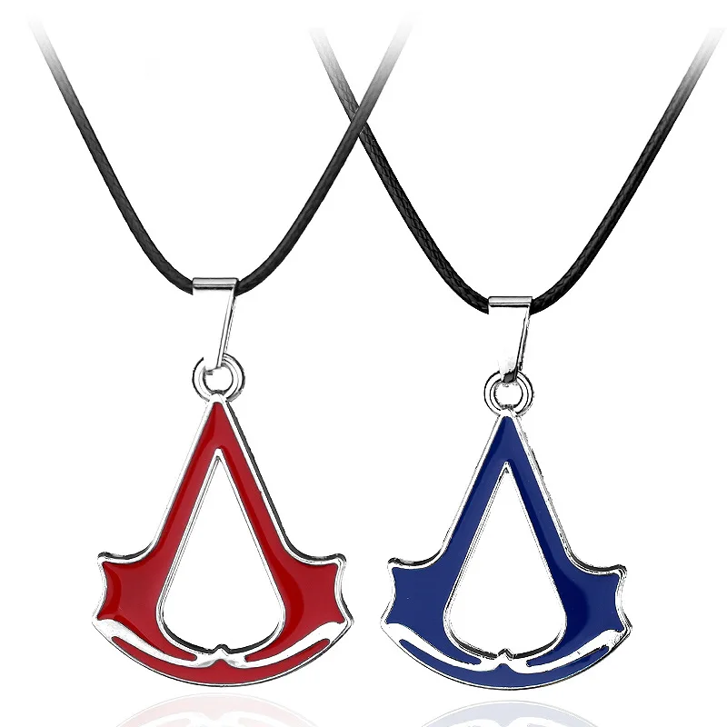 Ожерелье-чокер Assassins Creed, подвеска Ezio, кожаная цепочка, игра, Ретро стиль, Ezio Deiss Mond, для мужчин и женщин,, Прямая поставка