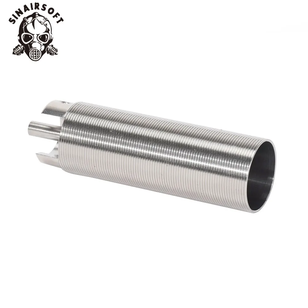 Tune Up Kit Steel CNC Milled One-Piece Cylinder Solid Unit w/Integrated Head Piston/Piston Airsoft |