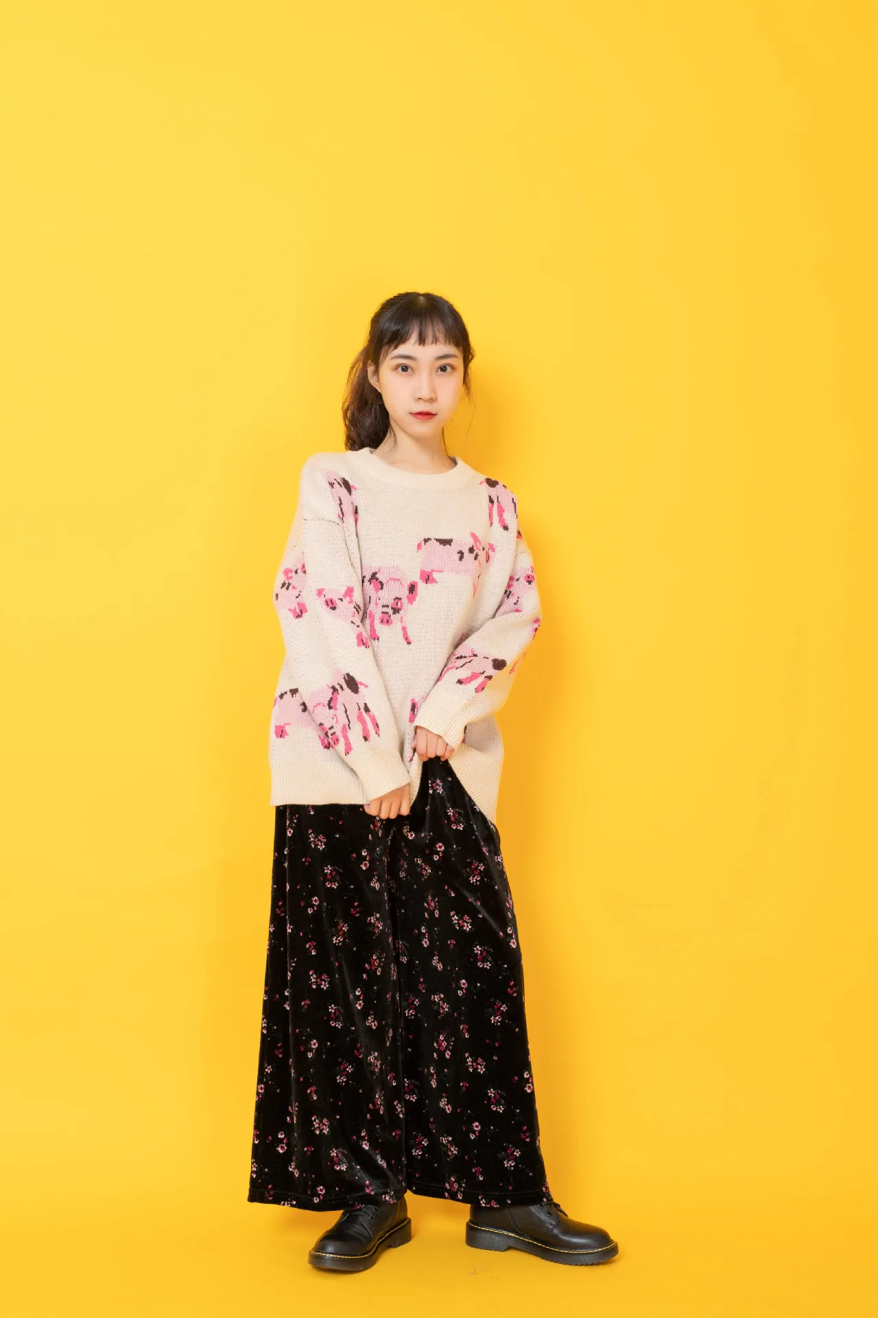 2019 New Winter Women Sweaters Fashion O-neck Long Sleeve Pullovers Loose Knitted Female Jumper Tops | Женская одежда