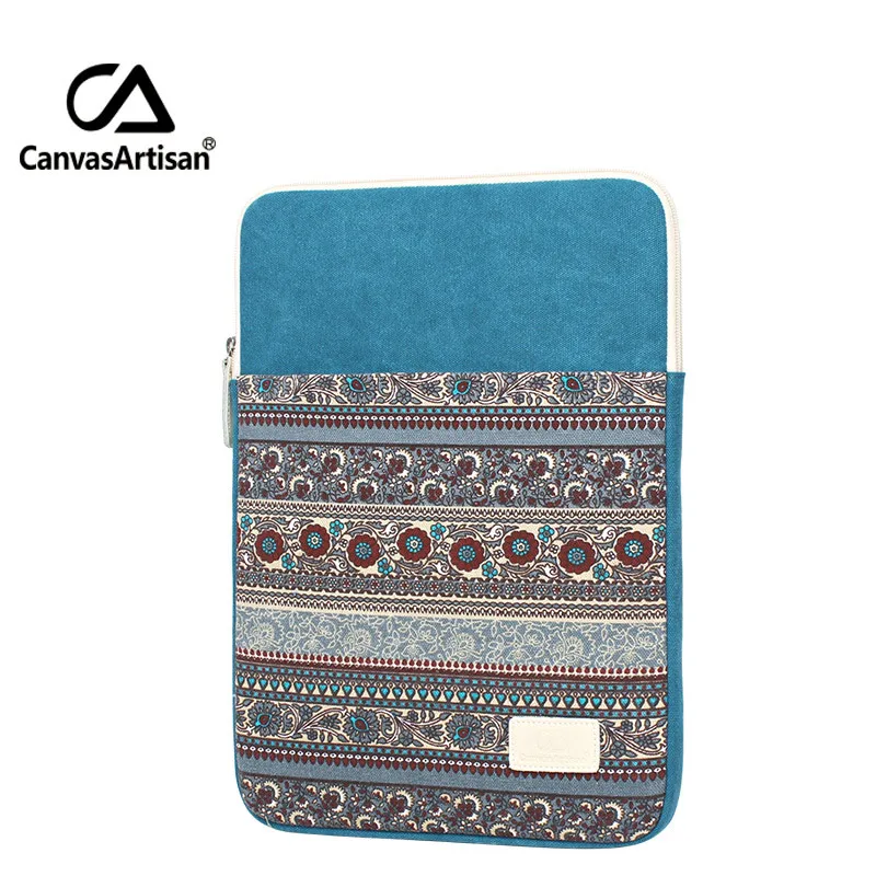 lake blue Одежда высшего качества Холст Laptop Sleeve Планшеты случае Тетрадь Защитная крышка для 13 дюймов Портфели для 13.3 Microsoft Surface Pro 3 - Цвет: lake blue