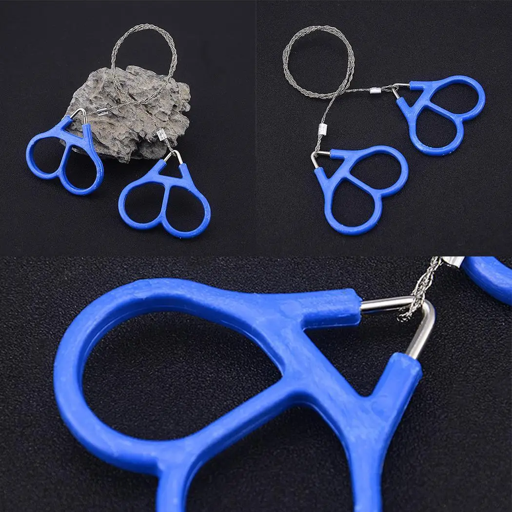 Открытый инструмент для выживания портативная высокопрочная проволочная пила