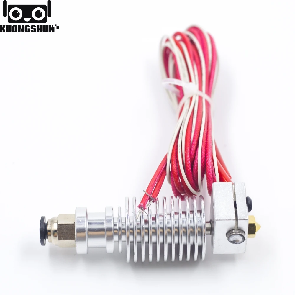 KUONGSHUN j-головки hotend все полные Bowden V5 1 75/3 0 мм + 2/0 3/0 4/0 5 сопло экструдер для 3D