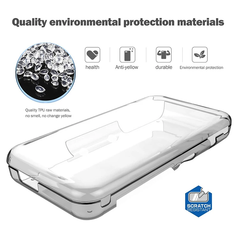 Прозрачный чехол для Nintendo New 2DS LL/XL защитный с защитой от царапин LL/XL|case for|case cover2ds