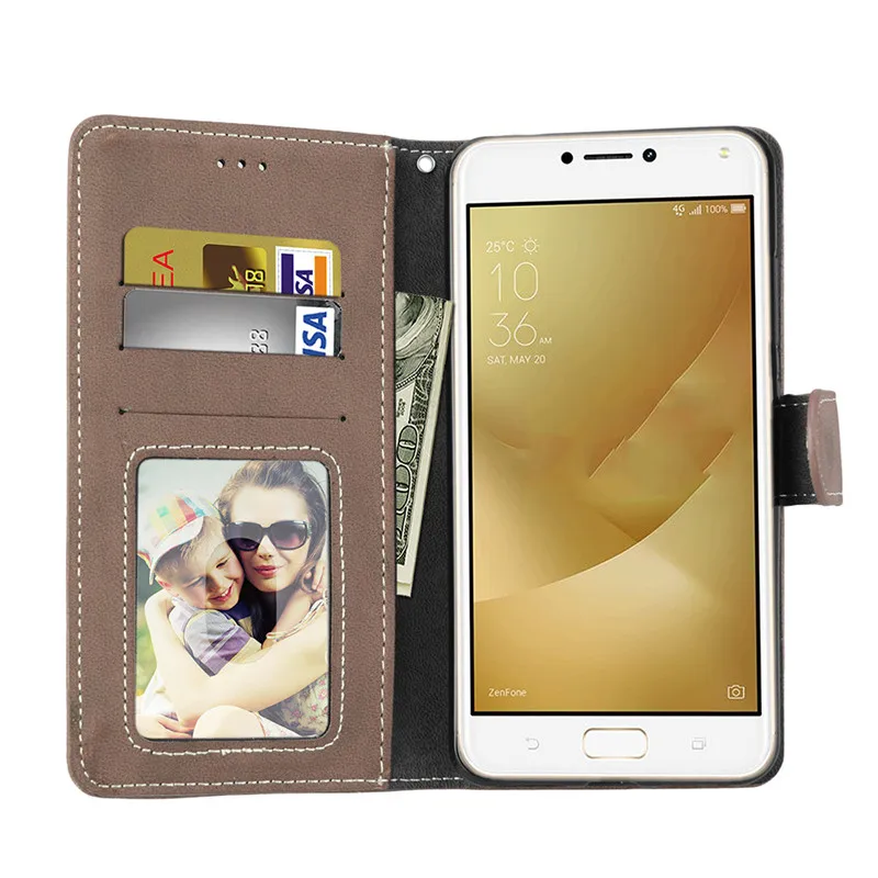 Для Asus Zenfone 4 Max ZC554KL чехол Asus X00ID чехол для телефона из искусственной кожи для Asus Zenfone4 Max ZC554KL ZC ZC554 554 554KL KL