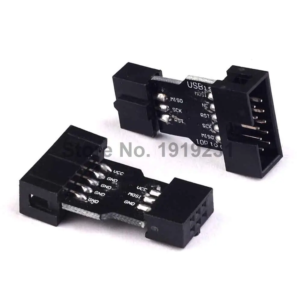5 шт. 10 контактная 6 плата адаптера для AVRISP MKII USBASP STK500 высокое качество|pin adapter|pin