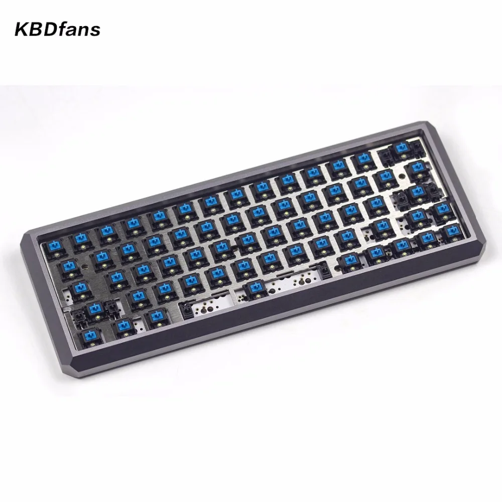 KBDfans полностью собранная 5 градусов механическая клавиатура cherry swich box