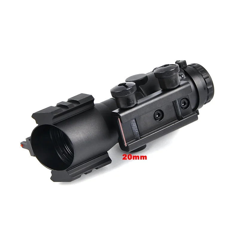 4x32 Acog прицел 20 мм ласточкин хвост рефлекторная Оптика прицел тактический прицел для охотничьего ружья винтовка страйкбол снайперская Лупа