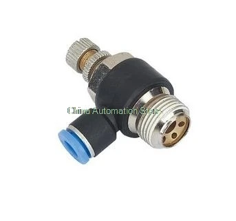 

Free shipping HIGH QUALITY 20pcs Pneumatic Piping Speed Controller One Touch Fitting 6mm to 1/4" Male Thread SL6-02