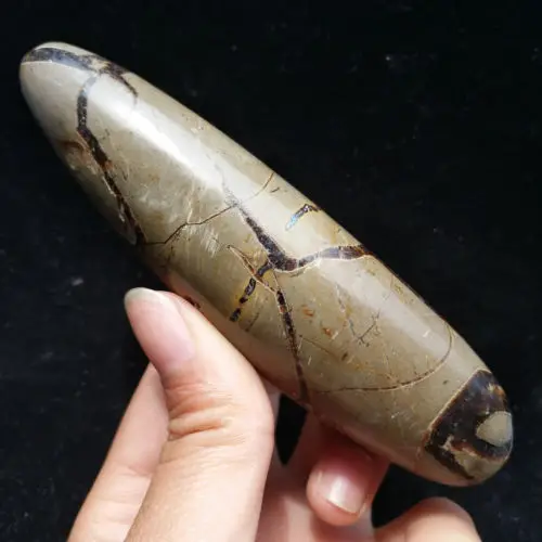 Горячая Распродажа 100% натуральный Septarian Массажная палочка полированная Дракон