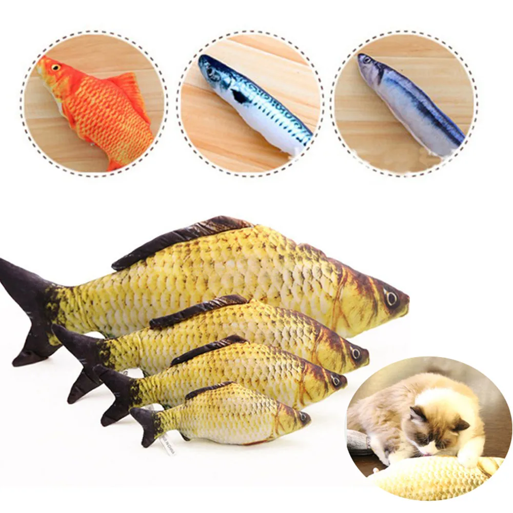 Игрушка в виде кошки рыбы кошачьей мяты|Игрушки для кошек| |