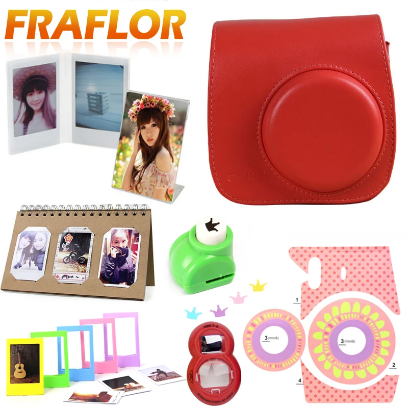 Альбом из искусственной кожи для Polaroid Fujifilm Instax Mini 9 8 8|Сумки фото-/видеокамеры| |