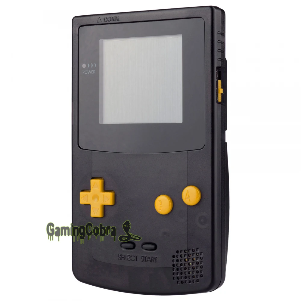 Желтые кнопки A B D-pad комплекты запасных частей для Gameboy Color GBC-GCAJ0025GC | Электроника