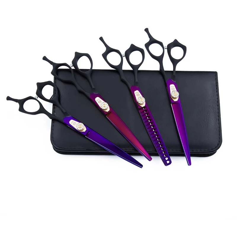 Набор Профессиональных Ножниц Для Ухода За собаками 7 0 дюйма 4 шт. | Красота и