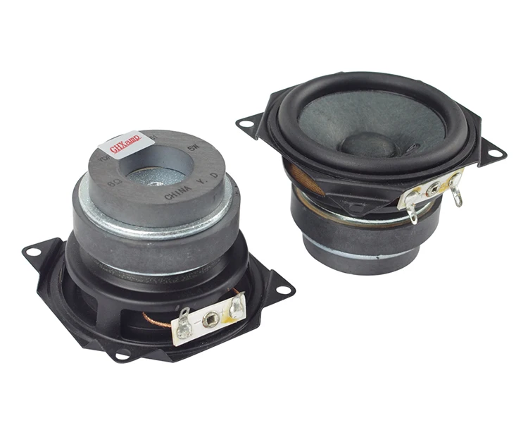 GHXAMP 2,5 дюймов Полнодиапазонный динамик Bluetooth колонки DIY Портативный soundbox настольная частота 6ohm 5 Вт резиновый край 62 мм 2 шт