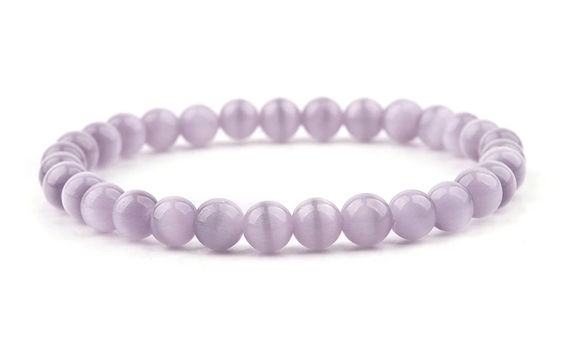 BOJIU Trendy Faceted Crystal Strand Bracelet For Women Cute Pink Purple Gray Black Crystal Bead Bracelet Hot Lady Jewelry BC276
