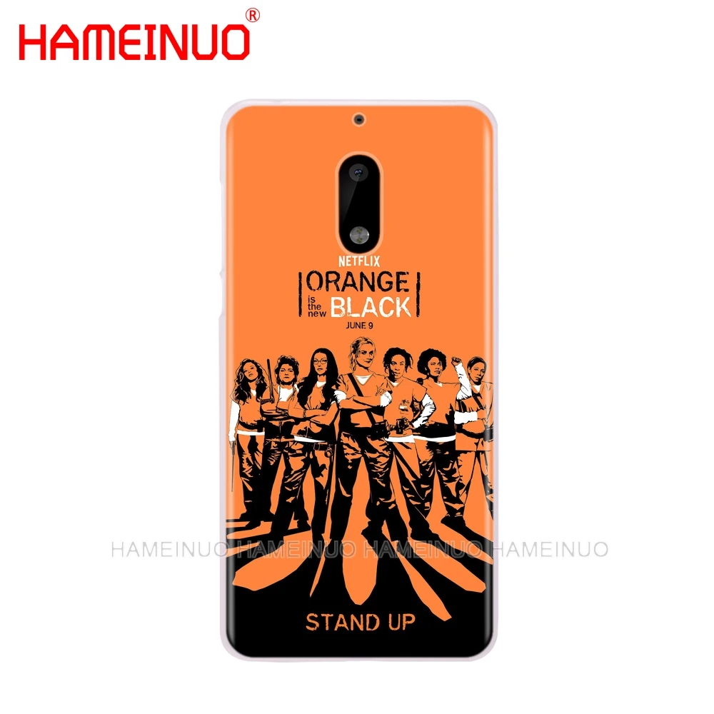 HAMEINUO ORANGE IS THE NEW BLACK cover phone case for Nokia 9 8 7 6 5 3 Lumia 630 640 640XL 2018 | Мобильные телефоны и