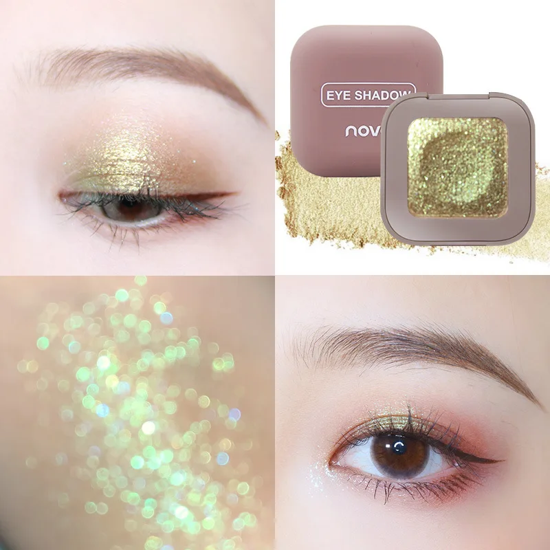 Glitter Eyeshadow Makeup Palette Shimmer Matte Eye shadow Shine Diamond Powder Pigment Cosmetics TSLM2 |