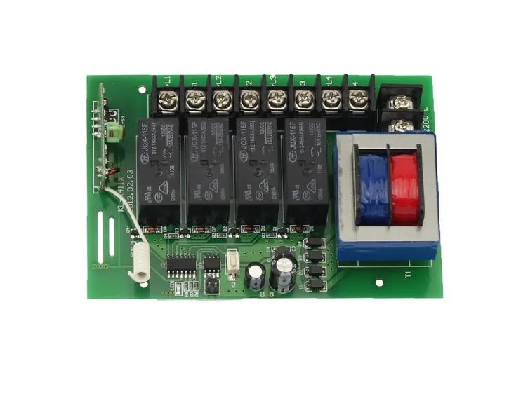 Высокое качество 220V 4 канальный РЧ Беспроводной электрические гаражные ворота
