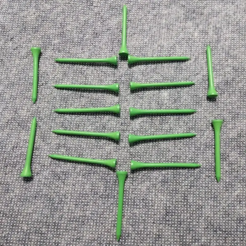 Высокое качество 100 шт. красочные экологическим Древесины Гольф футболка длинные