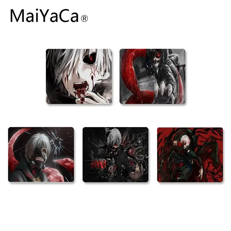 

MaiYaCa Anime Tokyo Ghoul small Mouse pad PC Computer mat Top Selling Wholesale Gaming Pad mouse mouse pad gamer desk pad
