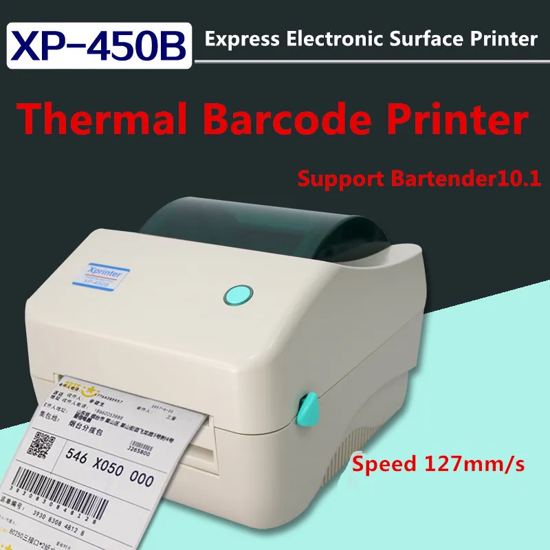 XP-450B сразу термальный штрих-код принтер товарных этикеток/Amazon EUB этикеток 203