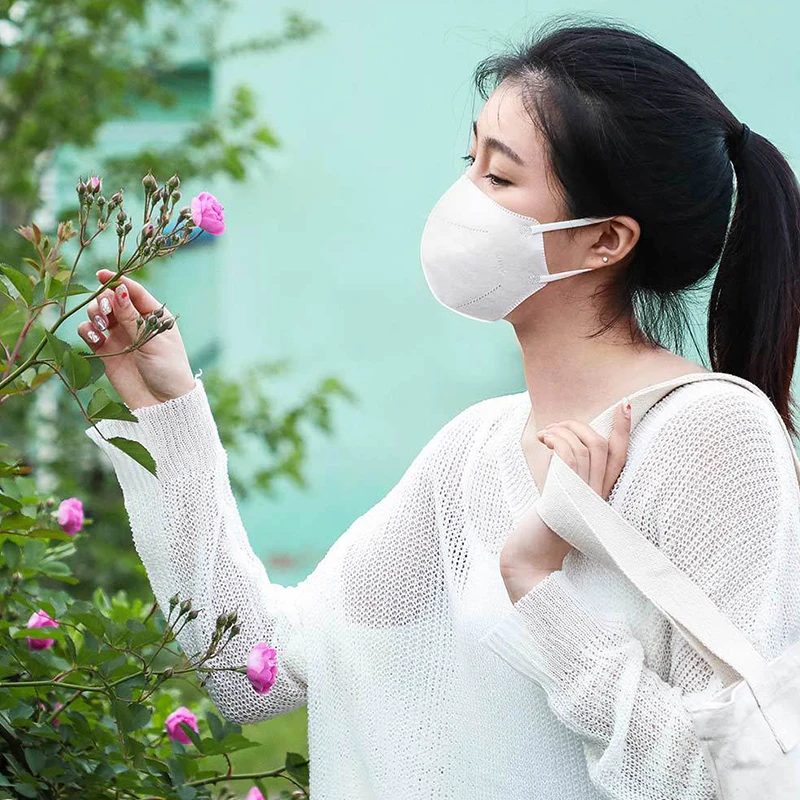 20 шт. Xiaomi AIRPOP тонкая маска Воздушная одежда PM2.5 свободный размер моющиеся для ушей
