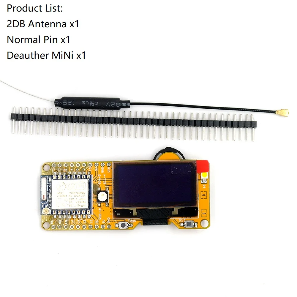 WiFi Deauther MiNi Attack/Test ESP8266 плата разработки с открытым исходным кодом|Запчасти для