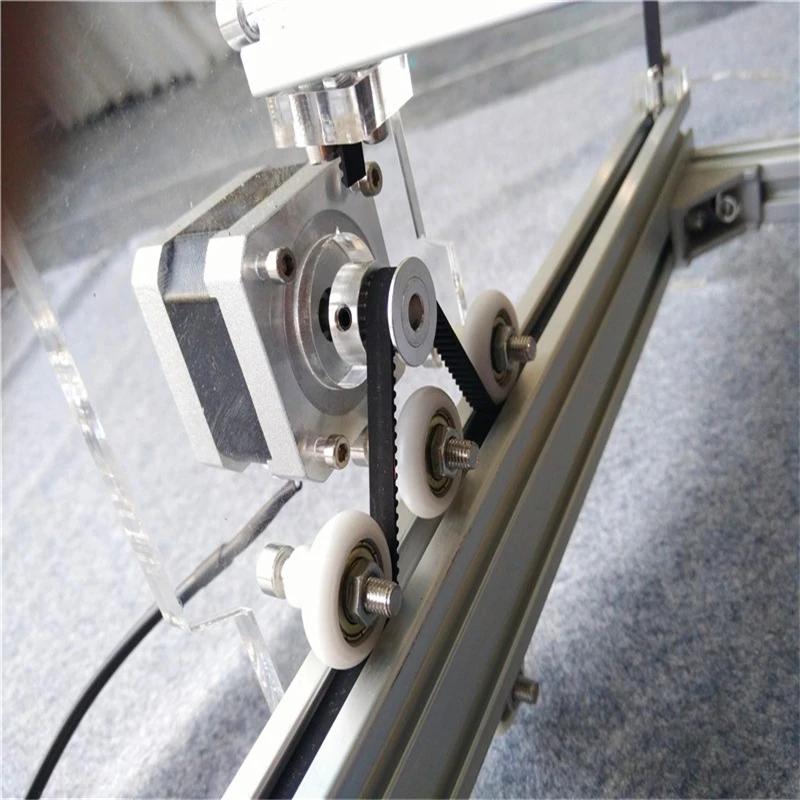 DIY станок лазерный гравировальный режущий плоттер 300 МВт Миниатюрная Площадь